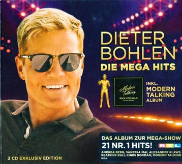 cd digi - Dieter Bohlen - Die Mega Hits, Verzenden, Zo goed als nieuw