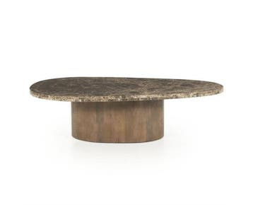 Salontafel Bradley 120x75cm - bruin | Eleonora, Ophalen of Verzenden, Nieuw