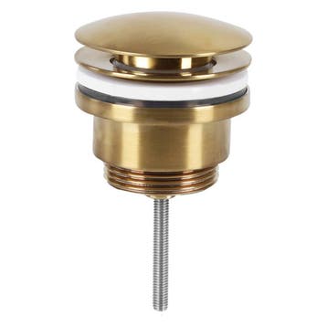Wastafel Afvoerplug Differnz Pop Up 6c m Goud, Ophalen of Verzenden, Nieuw, Overige typen
