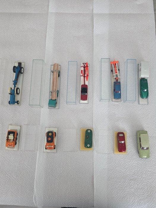 Majorette, Solido Divers - Modelauto (10) - Serie 200,, Hobby en Vrije tijd, Modelauto's | 1:5 tot 1:12