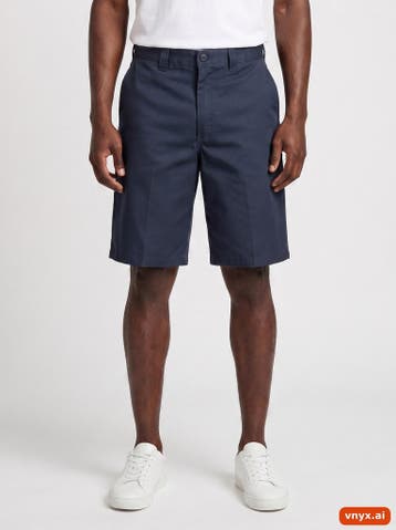Dickies Korte broeken Heren maat W38 Marineblauw Vintage, Ophalen of Verzenden, Nieuw
