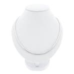 Witgouden omega schakelcollier (Ketting), Sieraden, Tassen en Uiterlijk, Kettingen, Ophalen of Verzenden, Gebruikt, Overige kleuren