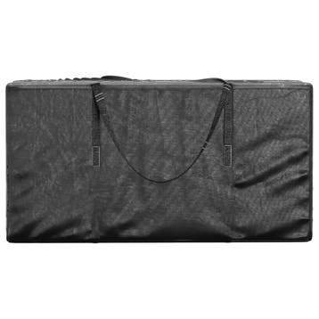 vidaXL Opbergtassen tuinkussens 2 st 150x75x75 cm polyetheen, Verzenden, Nieuw