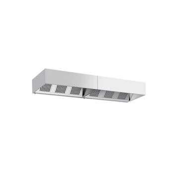 GGM Gastro | Afzuigkap doosmodel - 3800mm - met filters & |, Onderbouw afzuigkap, Verzenden, Nieuw, Inbouw