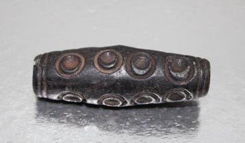 Antieke boeddhistische heilige Tibetaanse magnetische steen