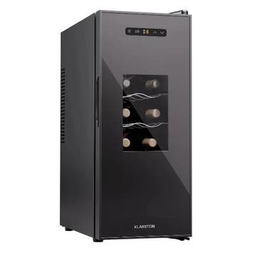 Silent Vino 12 Uno Slim | Zwart | JouwKlimaatkast, Zonder vriesvak, Refurbished, Ophalen of Verzenden, Minder dan 75 liter