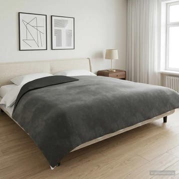 vidaXL Verzwaarde Dekens Antraciet 200 x 200 cm 9 kg 100%, Verzenden, Nieuw
