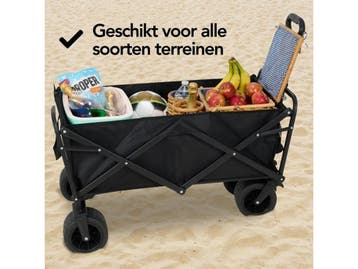 Infinity Goods Bolderkar XL - Opvouwbaar - 180 kg, Verzenden, Nieuw