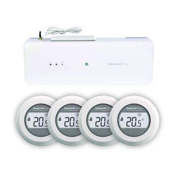 Honeywell UFH HCC100 draadloos pakket Round, Doe-het-zelf en Verbouw, Verwarming en Radiatoren, Verzenden, Nieuw