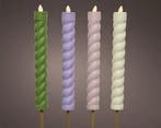 Led fakkel solar lumineo pastel swirl vlameffect 106 cm set, Ophalen of Verzenden, Nieuw