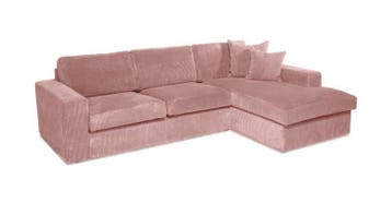 Loungebank Leiden - loungebanken - Roze, Nieuw, 150 cm of meer, Stof, 200 tot 250 cm