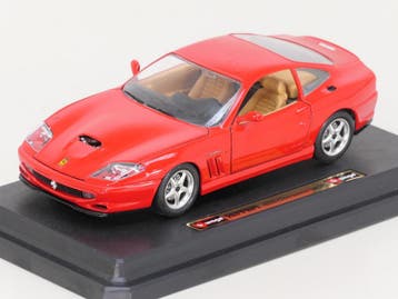 Schaal 1:24 Bburago 1564 Ferrari 550 Maranello 1996, Ophalen of Verzenden, Zo goed als nieuw, Bburago