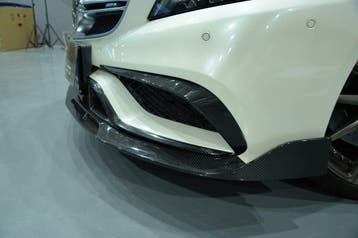 Carbon bumper cover Mercedes CLS63 AMG, Verzenden
