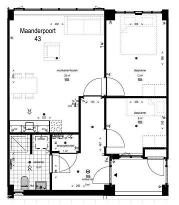 Te huur: Appartement Maanderpoort in Ede, Huizen en Kamers, Gelderland, Ede, Appartement