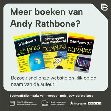 Windows 10 voor dummies / Voor Dummies - Andy Rathbone, Verzenden, Zo goed als nieuw, Andy Rathbone