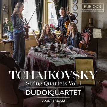 cd - dudok quartet amsterdam - TCHAIKOVSKY STRING QUARTET..., Verzenden, Zo goed als nieuw