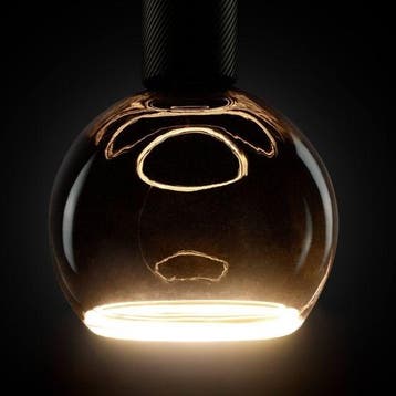 Segula LED Floating Globe G150 E27 4W 240lm 2200K Zwart, Ophalen of Verzenden, Nieuw