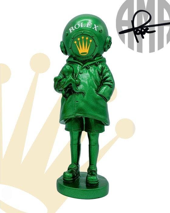 AMA • Pope (1985) - Submariner - ROLEX & BANKSY, Antiek en Kunst, Kunst | Designobjecten