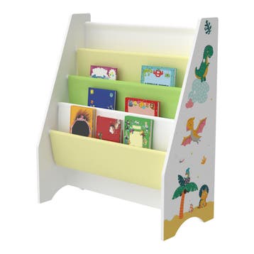 [en.casa] Kinderrek Fisterra 74x62x29 cm dinosaurus motief, Verzenden, Nieuw