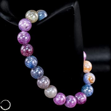 Magische robijn-saffier armband – Een kaleidoscoop van