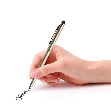 DrPhone SX Pro V3 Universele 2 in 1 Stylus Pen Met Clip - Ba, Verzenden, Nieuw