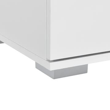TV meubel Seattle tv kast MDF 34,5x120x40 cm wit hoogglans, Verzenden, Nieuw