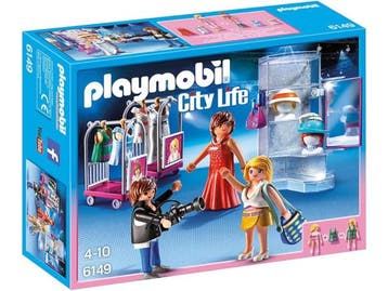 Veiling - Playmobil City Life 6149 – Modewinkel Set, Kinderen en Baby's, Speelgoed | Playmobil, Nieuw