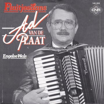 vinyl single 7 inch - Ad van de Plaat - Fluitjesdans, Verzenden, Zo goed als nieuw, 7 inch, Pop