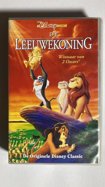DE LION KING (VHS), Cd's en Dvd's, Verzenden, Gebruikt