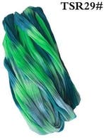Nylon Multitone voor het maken van bloemen Groen Geel Blauw, Ophalen of Verzenden, Nieuw