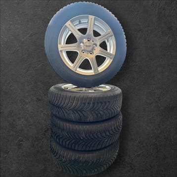 Volkswagen Polo Seat Ibiza Velgenset, Auto-onderdelen, Ophalen, Gebruikt, 15 inch, Banden en Velgen