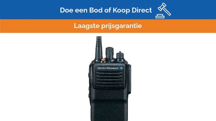 Bieden: Vertex Standard VX-821 two-way handheld radio 16 ch, Watersport en Boten, Navigatiemiddelen en Scheepselektronica, Nieuw