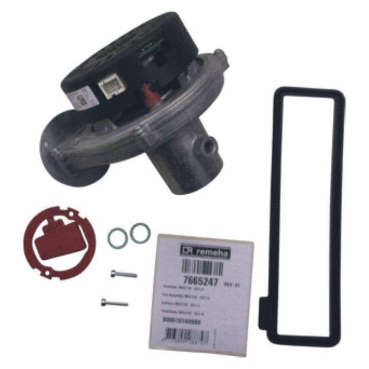 Remeha Calenta Ace 40c/cw5 ventilator ( 7665247 ), Doe-het-zelf en Verbouw, Verwarming en Radiatoren, Nieuw, Ophalen of Verzenden