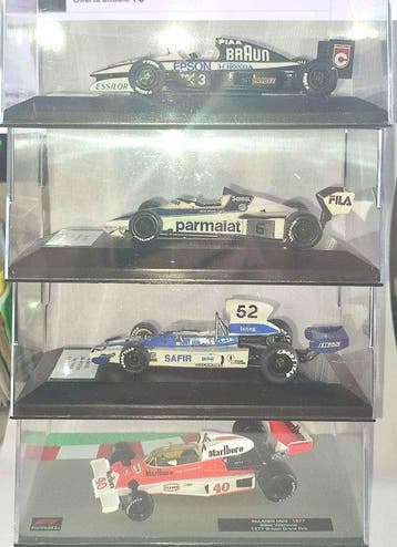 1:43 - Model raceauto (4) - 4 x modelli F.1 1:43 Tameo, Nieuw