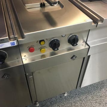 Showroommodel MKN friteuse Marine, Zakelijke goederen, Horeca | Keukenapparatuur, Ophalen, Gebruikt, Fornuis, Frituur en Grillen