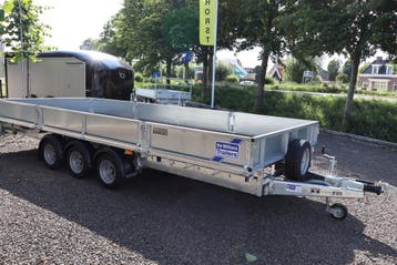 Ifor Williams ZEER STERKE plateauwagen aanhangwagen, Ophalen, Nieuw