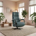 Leren relaxfauteuil met hartbalans Core - Toledo Whale, Huis en Inrichting, Fauteuils, Bohemian, Industrieel, Modern, Scandinavisch