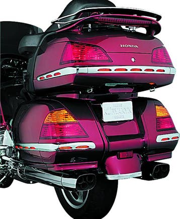Kuryakyn L.E.D. Trunk Molding For 01-10 GL1800 Chrome Red, Ophalen of Verzenden, Nieuw