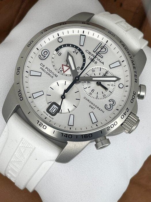 Certina - DS Podium Chronograph Precidrive GMT -, Sieraden, Tassen en Uiterlijk, Horloges | Heren