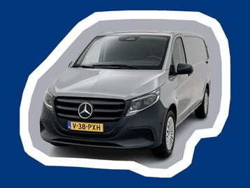 Zakelijke Lease |  Mercedes-Benz Vito 116 CDI L2 Pro Trekhaa, Automaat, Stof, Gebruikt, Zwart