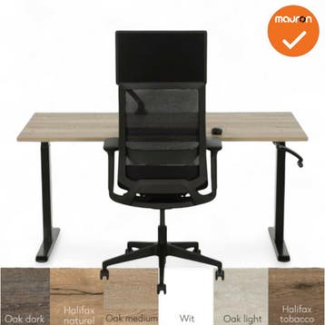 Base zit-sta bureau – Slinger verstelbaar – Blad naar ke, Werkplek, Ophalen of Verzenden, Nieuw zonder verpakking, Bureau