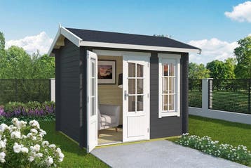 Tuinhuis Alex Mini Carbon-Grey 250 x 200 cm, Tuin en Terras, Tuinhuizen, Nieuw