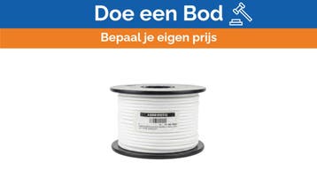 Bieden: Osculati Shock Cord Rope White 8mm - 100m Rol - Sho, Ophalen of Verzenden, Nieuw