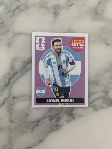 2025/26 Panini Lionel Messi - 1 Card - Excellent (EX), Nieuw