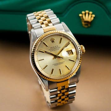 Rolex - Datejust 36 Two-Tone Gold Tapestry Dial Jubilee -, Nieuw