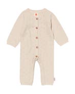 HEMA Newborn jumpsuit ajour ecru, Verzenden, Nieuw