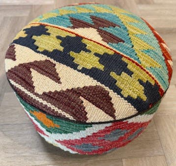 Poef Kelim - No reserve price ( unused ) - handmade - Kelim, Huis en Inrichting, Nieuw