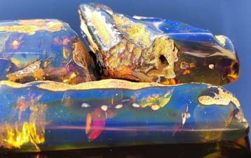Blue Amber - Hoge kwaliteit! Geen minimumprijs.- 53 g