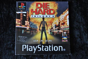 Die Hard Trilogy 2 Viva Las Vegas  Playstation 1 PS1 Manual, Verzenden, Nieuw