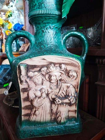 Huge Mid-Century Dümler & Breiden Floor Vase Juwel series